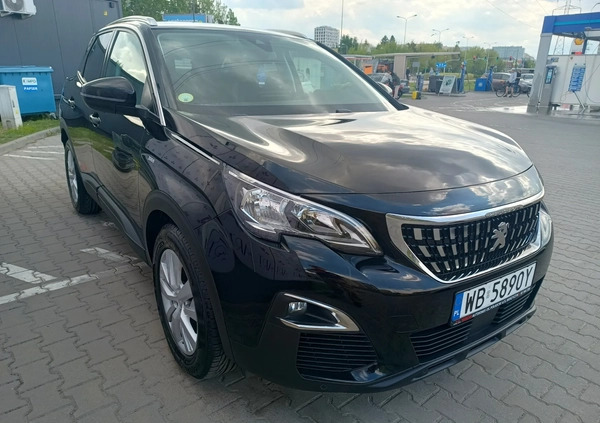 Peugeot 3008 cena 78500 przebieg: 150000, rok produkcji 2019 z Warszawa małe 154